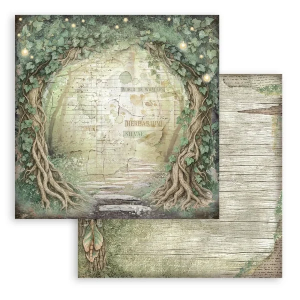 Herbarium Silvae 12x12 Inch Paper Pack Maxi Background Selection (SBBL180)