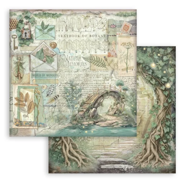 Herbarium Silvae 12x12 Inch Paper Pack (SBBL179)