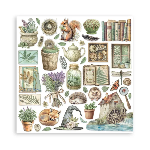 Herbarium Silvae 12x12 Inch Paper Pack (SBBL179)