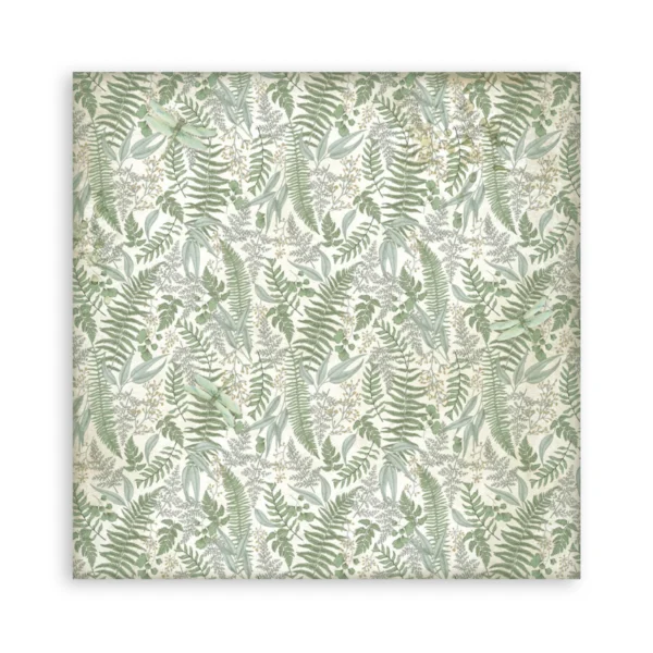 Herbarium Silvae 8x8 Inch Paper Pack Maxi Backgrounds Selection (SBBS136)