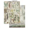 Herbarium Silvae Junk Journal Stickers, Backgrounds, Cut-Outs (SBJK09)