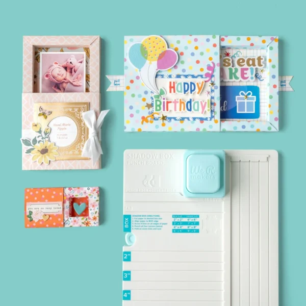 Shadow Box Punch Board - We R Makers (60001201)