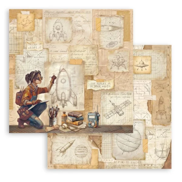 A New Beginning 12x12 Inch Paper Pack (Double Face) (SBBL184)