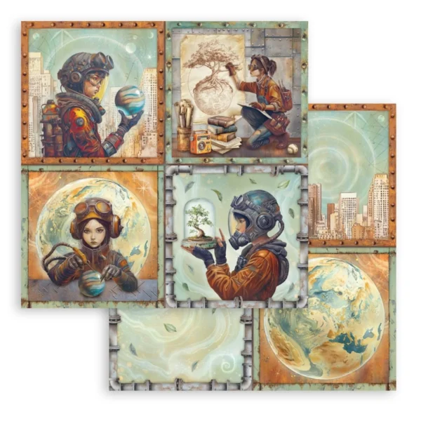 A New Beginning 8x8 Inch Paper Pack (Double Face) (SBBS140)