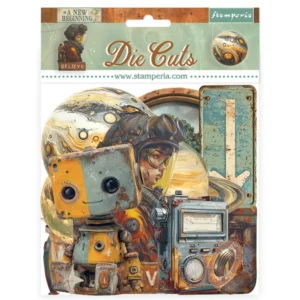 A New Beginning Die Cuts Assorted (45pcs) - Stamperia (DFLDC129)