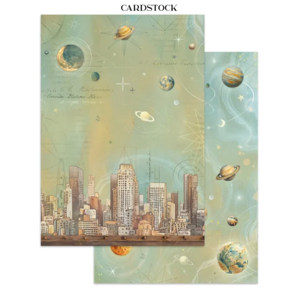 A New Beginning Junk Journal Stickers, Backgrounds, Cut-Outs - Stamperia (SBJK16) 001 A New Beginning Junk Journal Stickers, Backgrounds, Cut-Outs (SBJK16)