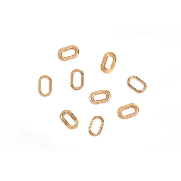 Crop-A-Dile Oval Eyelets Gold 50stuks - We R Makers ( 735143) 001 Crop-A-Dile Oval Eyelets Gold 50stuks - We R Makers ( 735143)