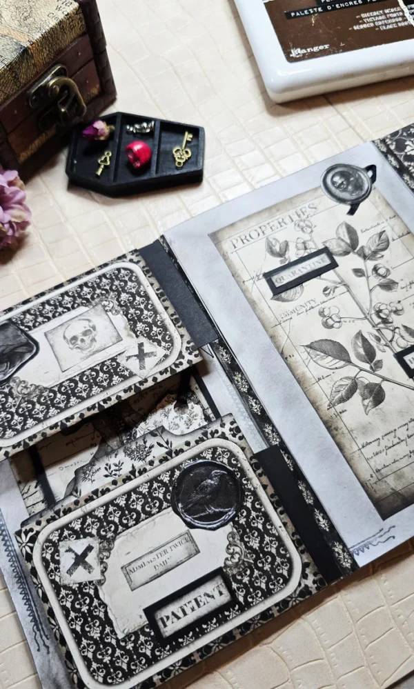 Kit Plague Doctor Junk Journal (P36)