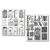 Lithographs Mixed Media Stickers (10pcs) (MB007)