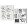 Lithographs Mixed Media Stickers (10pcs) (MB007)
