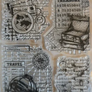 Tampon voyage Adventure Steampunk - T93C