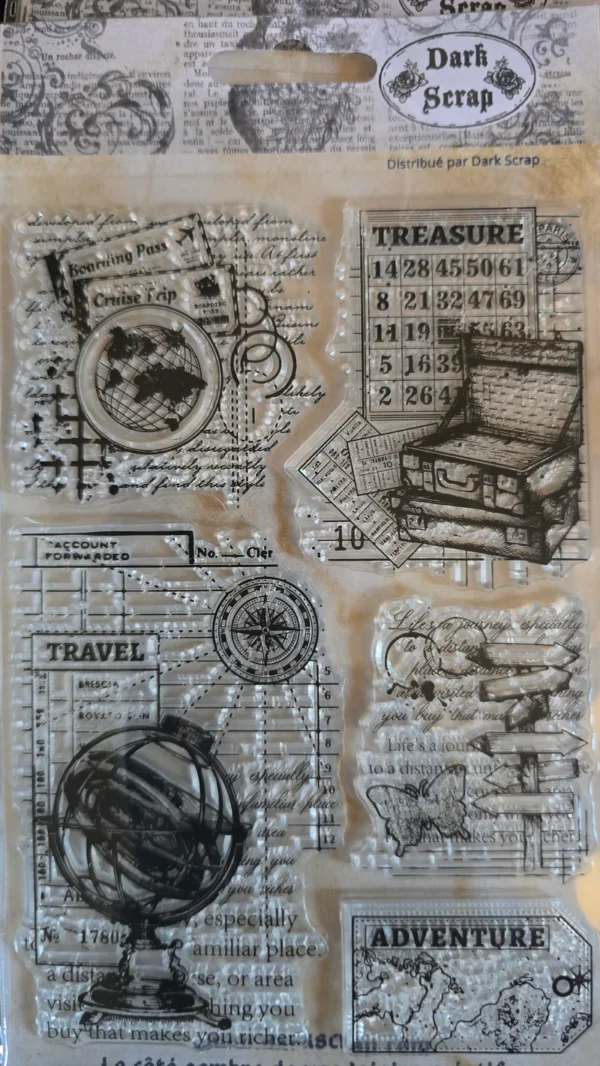Tampon voyage Adventure Steampunk - T93C