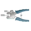 Crop-A-Dile Oval Punch and Eyelet Setter - We R Makers (735146)