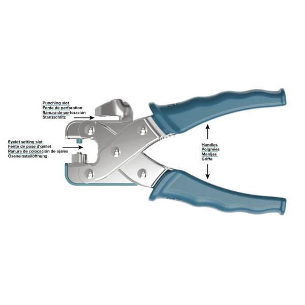 Crop-A-Dile Oval Punch and Eyelet Setter - We R Makers (735146)
