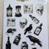 planche stickers Plague doctor - S21