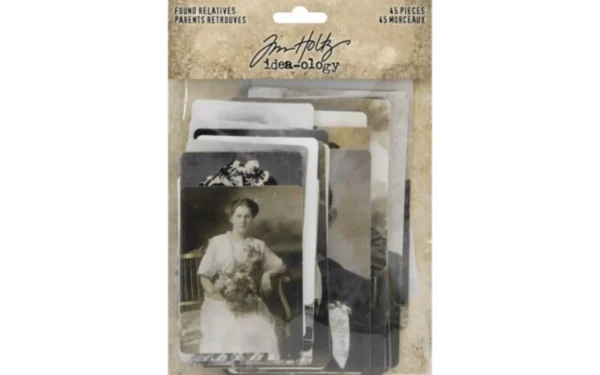 Tim Holtz Found Relatives (45pcs) (TH93798)