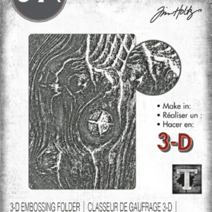 3D Texture Fades by Tim Holtz Woodgrain (666297) 3D Texture Fades Woodgrain van Tim Holtz. Maak een diepe houtnerfstructuur voor scrapbooking, journals, kaarten en mixed media.