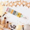 4-in-1 Hoekpons Tickets | Vaessen Creative (2137-136)