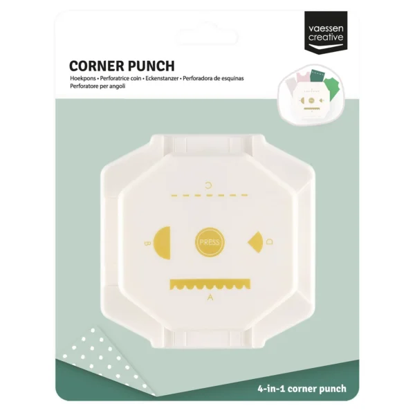 4-in-1 Hoekpons Tickets | Vaessen Creative (2137-136)