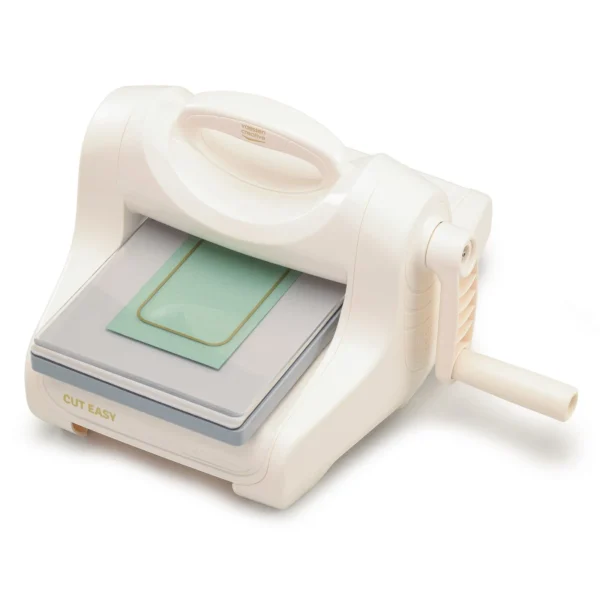 Vaessen Creative Cut Easy A5 snij- en embossingmachine voor stansen en embossen. Geschikt voor kaarten, scrapbooking, papercraft en meer.