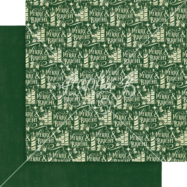 Merry & Bright 12x12 Inch Patterns & Solids Pack (4502915) 06 Graphic 45 Merry & Bright 12x12 Patterns & Solids met 16 dubbelzijdige kerstvellen. Perfect voor scrapbooking, kaarten, journals en kerstprojecten.