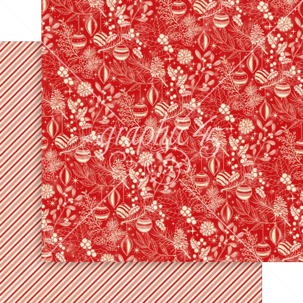 Merry & Bright 8x8 Inch Collection Pack (4502913) 003 Graphic 45 Merry & Bright 8x8 Collection Pack met 16 dubbelzijdige kerstvellen. Perfect voor scrapbooking, kerstkaarten, journals en mini-albums.