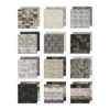 Tim Holtz Palette Collection Charcoal 12x12 inch met 12 dubbelzijdige vellen. Perfect voor vintage scrapbooking, journals, kaarten en mixed media.