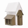 Sizzix Tim Holtz Village Collection met 87 Thinlits stansen voor huisjes en dorpsscènes. Discontinued set voor kerst, winter, Halloween en 3D projecten.