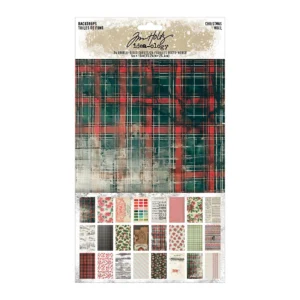 Tim Holtz Christmas Backdrops (TH94443) Tim Holtz Christmas Backdrops | Idea-ology (TH94443)