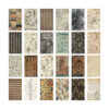 Tim Holtz Halloween Backdrops TH94433 Tim Holtz Idea-ology Halloween Backdrops met 24 dubbelzijdige vellen van 6 x 10 inch. Perfect voor scrapbooking, junk journals en mixed media.