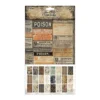 Tim Holtz Halloween Backdrops (TH94433) Tim Holtz Idea-ology Halloween Backdrops met 24 dubbelzijdige vellen van 6 x 10 inch. Perfect voor scrapbooking, junk journals en mixed media.