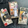 Tim Holtz Halloween Ephemera Pack met 137 vintage elementen. Perfect voor scrapbooking, journals, collages, kaarten en mixed media.