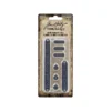 Tim Holtz Halloween Word Plaques + Tags TH94388 Tim Holtz Idea-ology Halloween Word Plaques + Tags met 8 metalen embellishments. Discontinued uitgave, perfect voor Halloween, journals en mixed media.