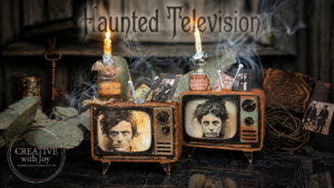 Workshop Haunted Television | Halloween Workshop Landgraaf | Creative with Joy