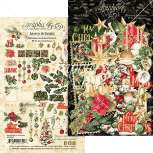 Merry & Bright Ephemera Assortment | Graphic 45