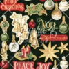 Graphic 45 Merry & Bright Sticker Set met 2 vellen cardstock stickers van 6x12 inch. Perfect voor scrapbooking, kerstkaarten, journals en creatieve projecten.