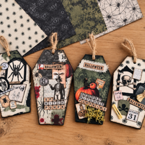 Workshop houten label maken – Wooden Tag van Creative with Joy en Dark Scrap tijdens KreaDoe 2026
