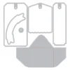 Sizzix Clear Stamps & Framelits Tag It 49 & Market 667064 Sizzix Clear Stamps & Framelits Tag It | 49 & Market (667064)