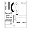 Sizzix – Clear Stamps & Framelits Tag It 49 Market (667064) Sizzix Clear Stamps & Framelits Tag It | 49 & Market (667064)