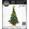 Sizzix Thinlits Colorize Die Set Trim a Tree Tim Holtz (666332) Sizzix Tim Holtz Thinlits Colorize Trim a Tree 14-delige kerstboom snijmal 666332